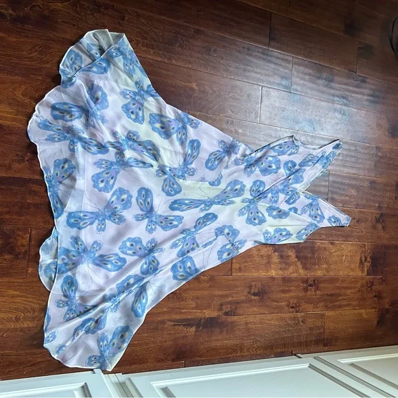 DVF Dita silk butterfly dress - Picture 13 of 16